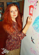 Marie Brozova drawing Sakura Princess