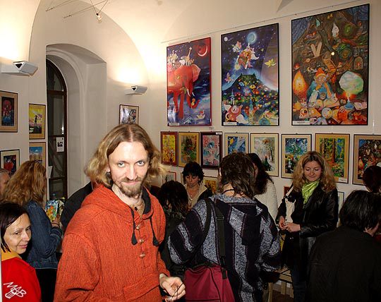 Photo album of Tarot Poems book launch event in Colored Pencil Gallery