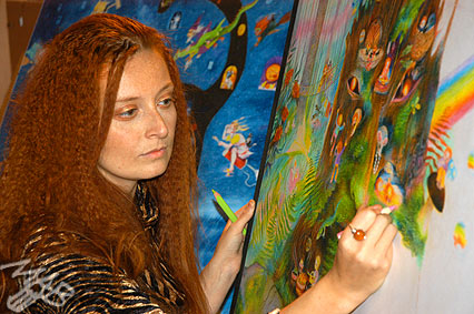 The Defense of Colored Pencils in benefit for the children patients in Motol Hospital