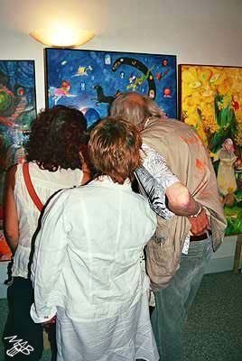 Public drawing on symposium Art au Soleil