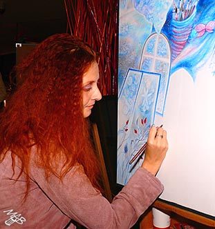 Drawing event in Chodov Shopping Center